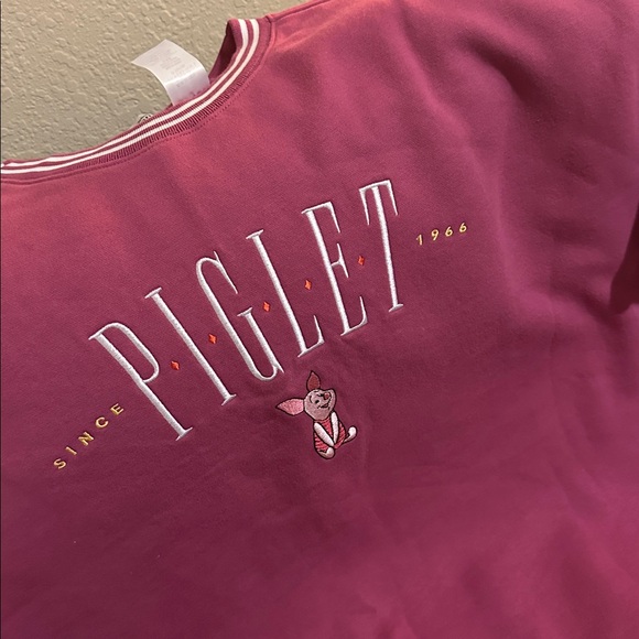 Disney original Winnie the Pooh Pink and White sweatshirt - Picture 6 of 8